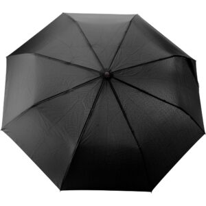 Automatischer Regenschirm aus Bambus mit Logo-Druck für Ihr Marketing