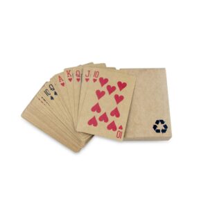 Spielkarten aus Recyclingpapier mit individuellem Branding